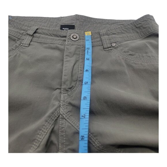 Kuhl Shorts Women 8 Gray Splash Gorpcore Camping Fishig Outdoors Hiking 6078 - Picture 5 of 11